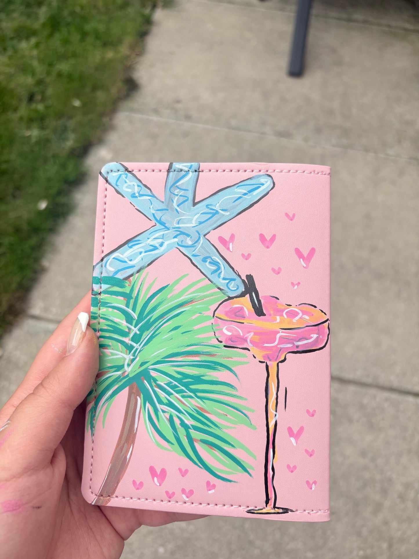 Custom passport cover & tag
