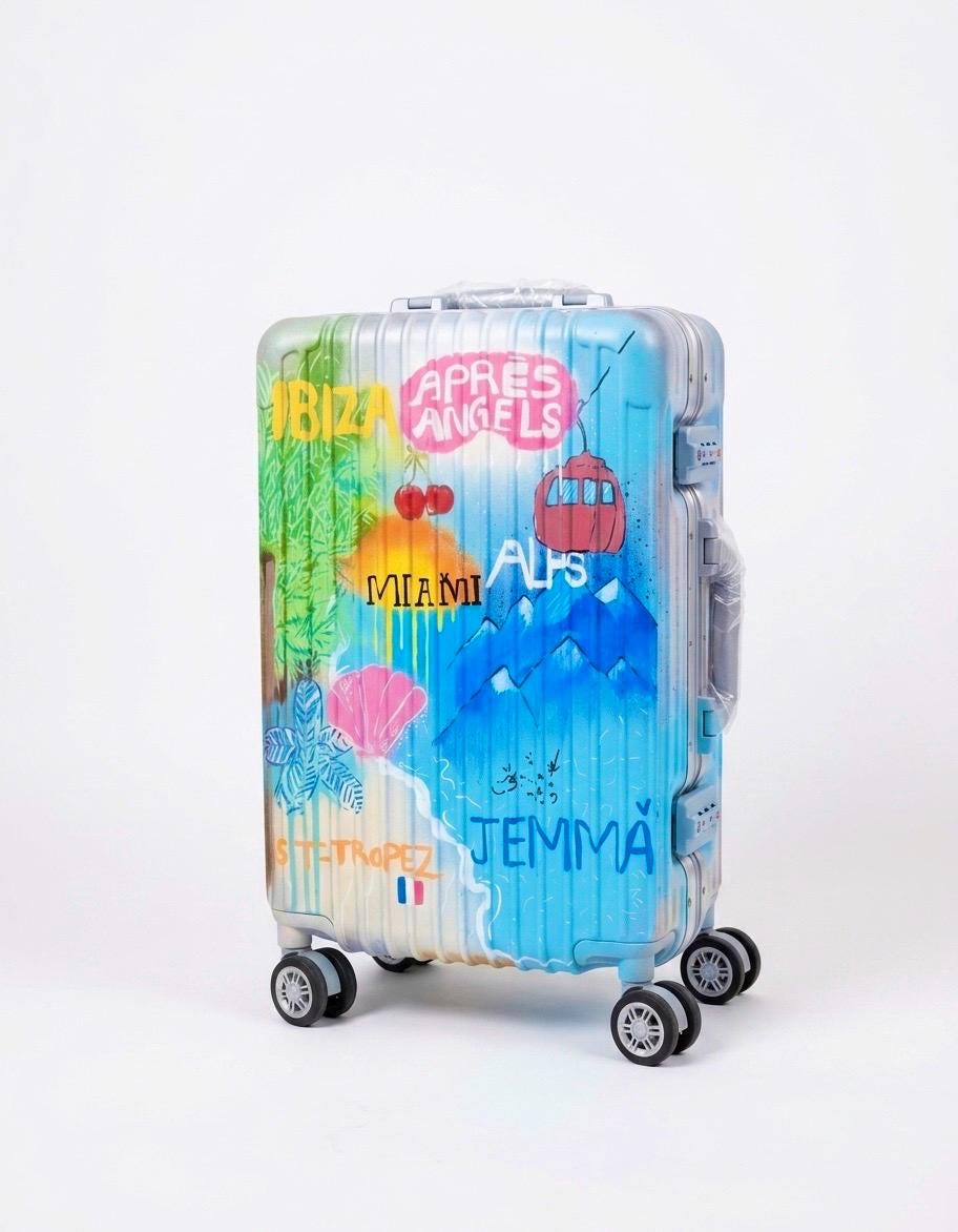 Custom Cabin Suitcase: Personalised Travel Luggage