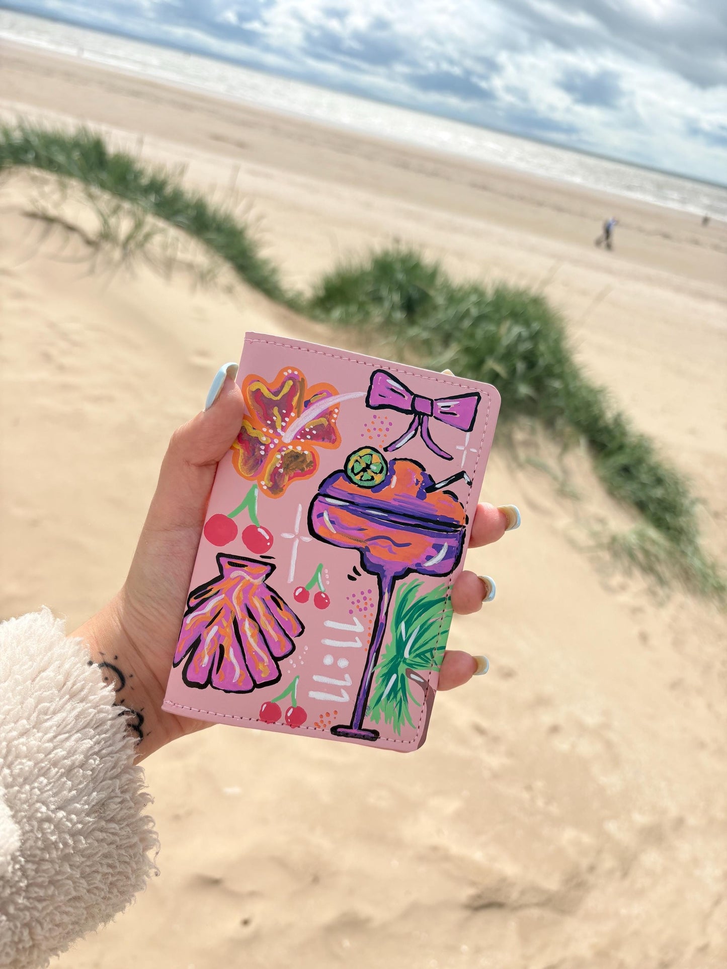 personalised passport cover & tag