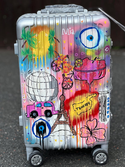 Custom Cabin Suitcase: Personalised Travel Luggage