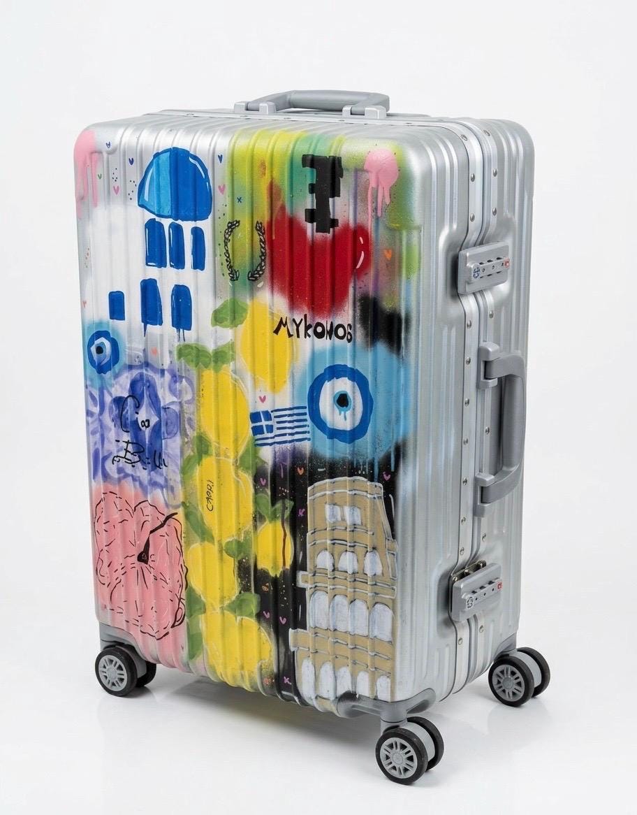 Custom Cabin Suitcase: Personalised Travel Luggage