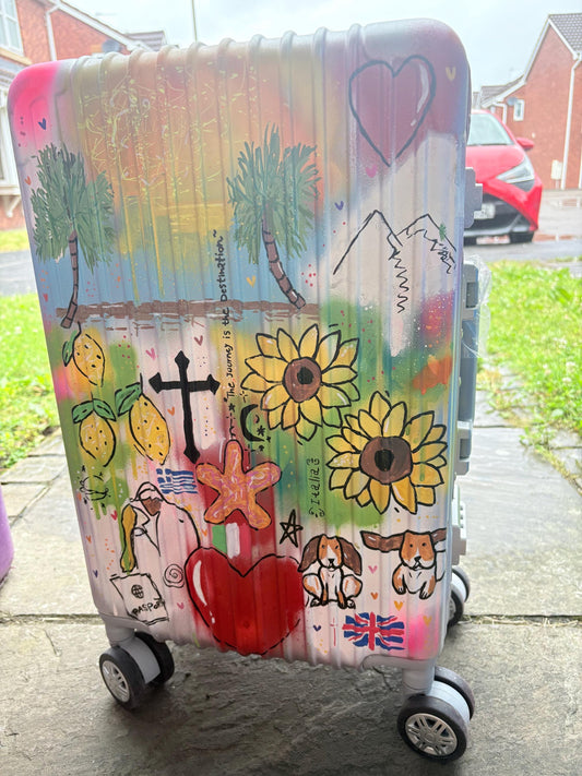 Custom Cabin Suitcase: Personalised Travel Luggage