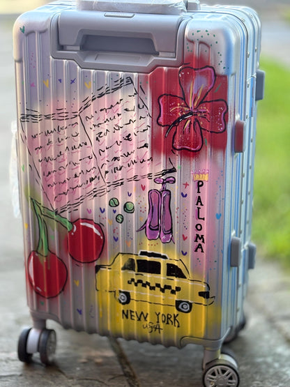 Custom Cabin Suitcase: Personalised Travel Luggage