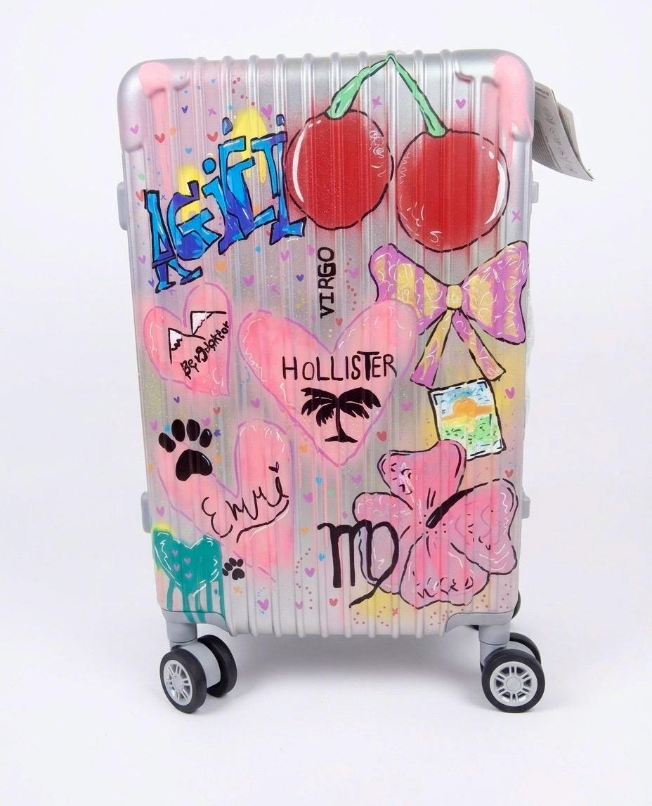 Custom Cabin Suitcase: Personalised Travel Luggage